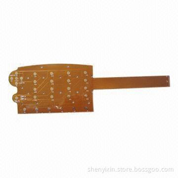 Double-layer Flexible PCB with 0.005-inch Minimum Trace and 0.005-inch Minimum Space